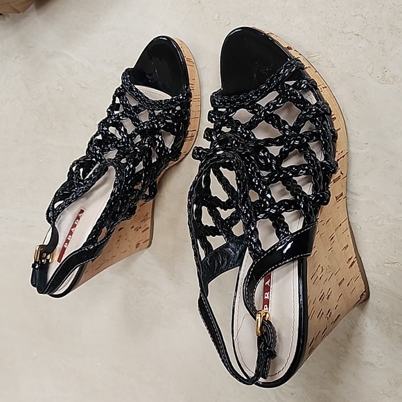 Prada Sport Black wedges - Picture 10 of 10